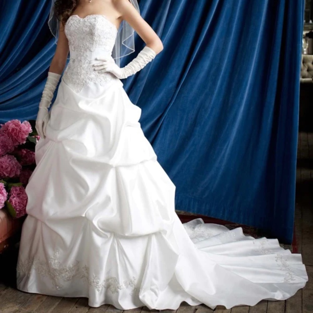 David’s bridal wedding dress size 2